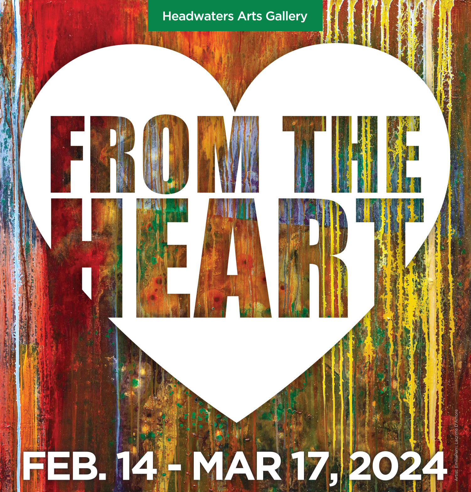 From The Heart square poster