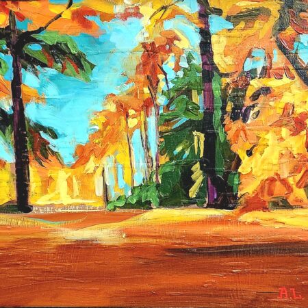 Alina Lloyd - Living Torches - Acrylic - 16x20