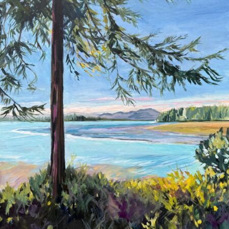 Natasha Lehman - Tofino Tree - oil - 40 by 30