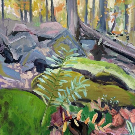 Natasha Lehman - Forest Walk - oil - 24 by 20
