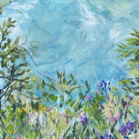 Natasha Lehman - River Edge - oil - 24 by 36