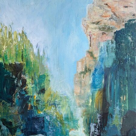 Deb Menken - Fantastical Forest - Mixed Media