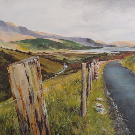 Bill Carroll - Glow of the hills - Acrylic on canvas - 24x30x3/4