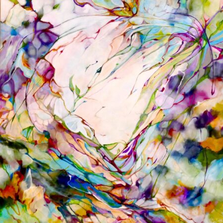 Marnie Cooke - Streams of Light - Acrylic - 36 x 36 x 1.5