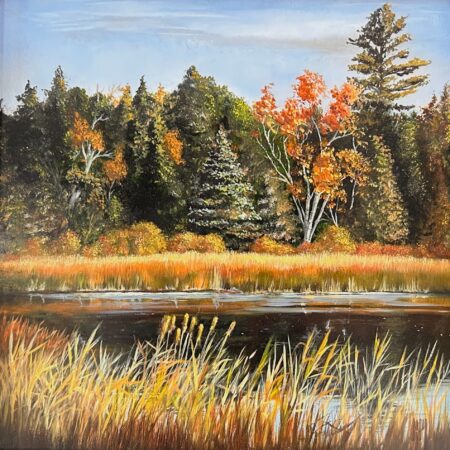 Roger E Murray - Gibson Lake - Oil - 12 x 12 x 1