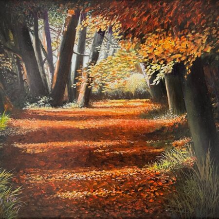 Roger E Murray - Palgrave Forest - Oil - 10 x 13 x 1