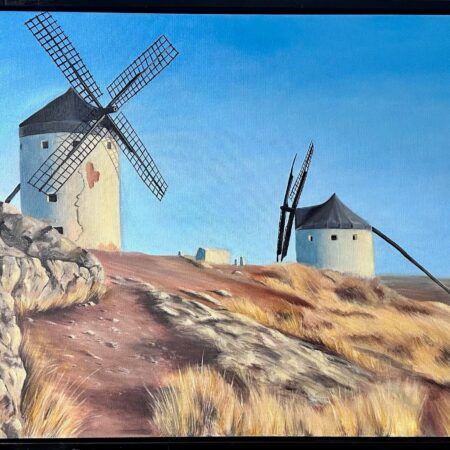 Natalia Rose - All the Grasses - Oil on Canvas - 24x36x2