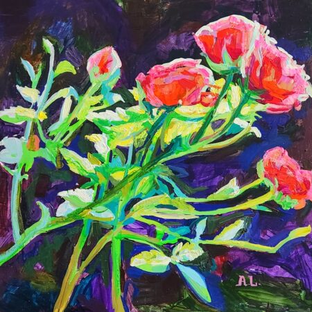 Alina Lloyd - Step Into My World - Acrylic - 24"x24"