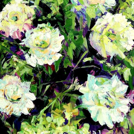 Alina Lloyd - Hope Needs Space - Acrylic - 24"x24"