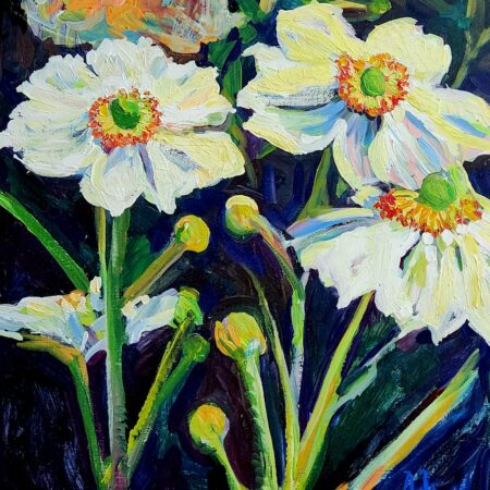 Alina Lloyd - From Dark Earth - Acrylic - 24"x24"