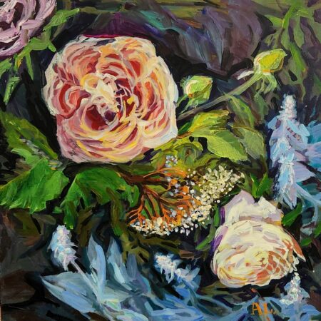 Alina Lloyd - After Rain - Acrylic - 24"x24"