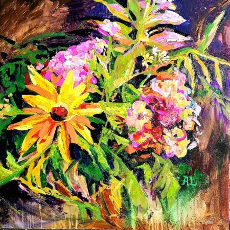 Alina Lloyd - The Day Passes - Acrylic - 24"x24"