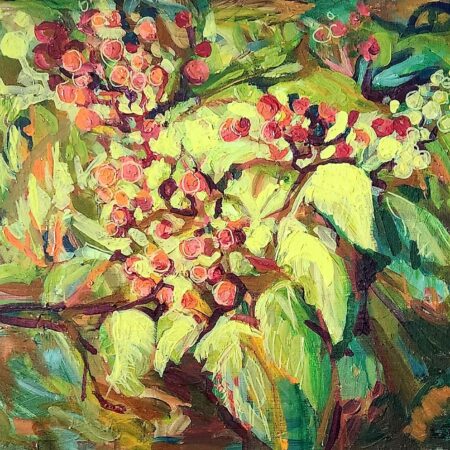 Alina Lloyd - Virburnum - Acrylic - 16"20"