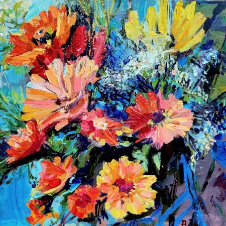 Alina Lloyd - Thousand Mornings - Acrylic - 24"x24"