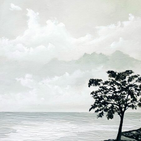 Lori Fonger - At the Edge - acrylic - 16 x 12 x 1.5