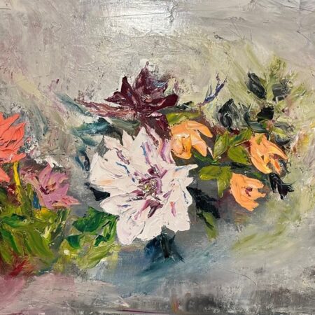 Mina Zare - Fantasy - Oil - 30 x 48 x 1.5