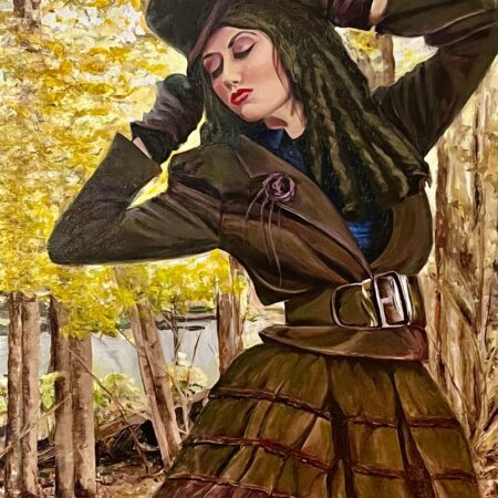 Stuart Curtis - Victoria Goth - oil on canvas - 36x24x1