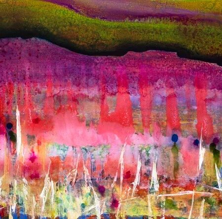 Emilia Perri - About a Garden - Acrylic - 36" x 60"