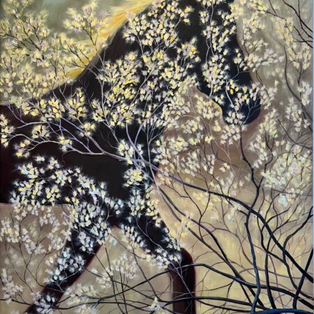 Natalia Rose - The light will find a way - oil on canvas - 30x24x2