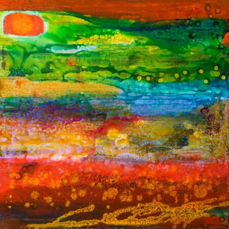 Emilia Perri - A Sunny Day in Newfoundland - Acrylic - 36 x 36