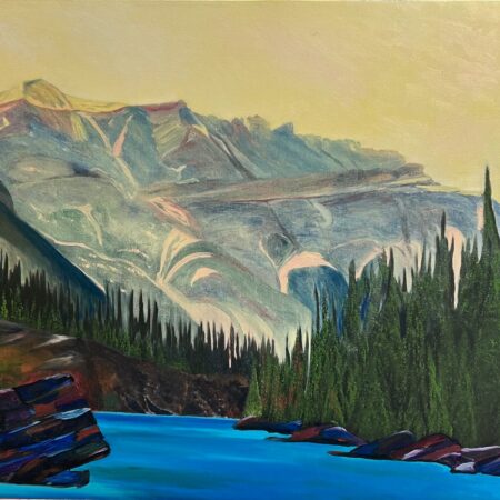 Marj Gegear - Nahanni Dream, Yukon - Oil on Canvas - 24x40
