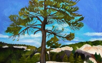 Now hanging in the Headwaters Restaurant in the Millcroft Inn