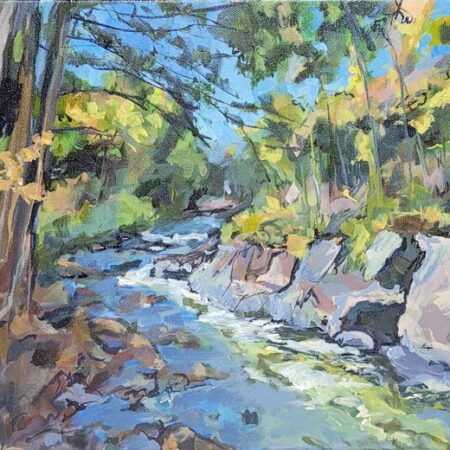 Joanne Lomas - September Hike Surprise - Acrylic - 12 x 24