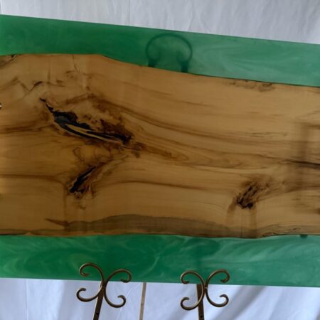 George McCart - Noodle Board (fits on stove top) - Box Elder with Epoxy - 22 x 32