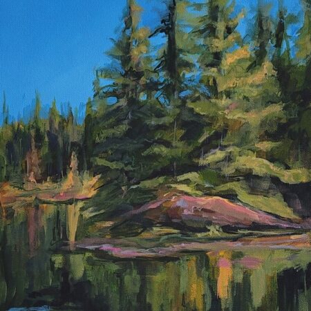 Joanne Lomas - A Moment Alone - Acrylic - 16 x 12