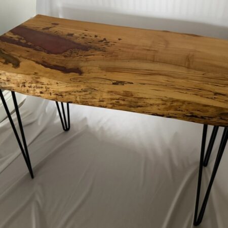 George McCart - Table #1 - Olive Root with Epoxy - 22 x 32 x 18.5