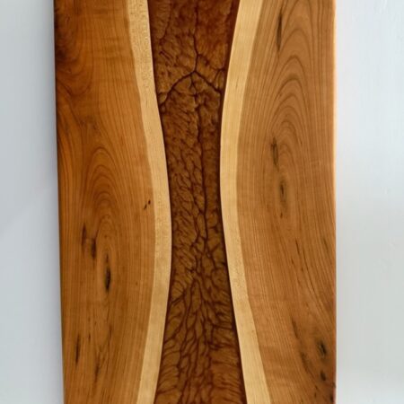 George McCart - Serving Tray #12 - Cherry with Epoxy - 12 x 24