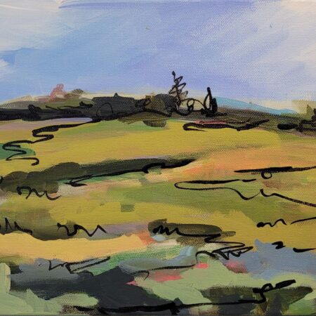 Joanne Lomas - A Subtle Distance - Acrylic - 10 x 20 in.