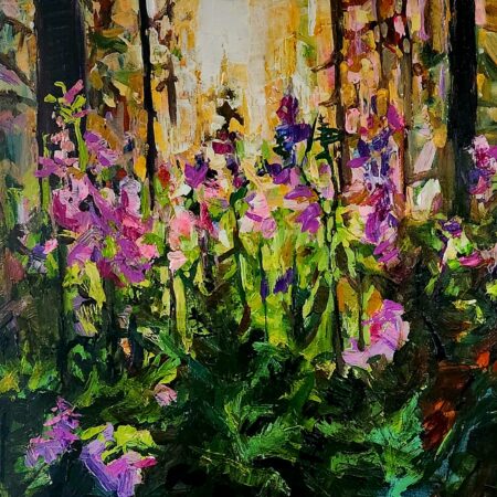 Alina Lloyd - Passing Through - acryic - 24x24x2
