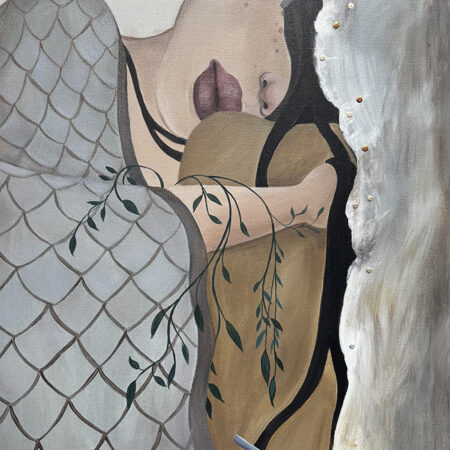 Dania Piotti - A Quiet Composition - acrylic, mixed media - 20x24x1.5