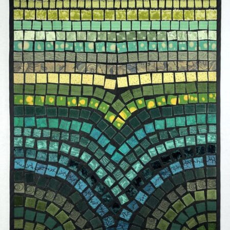 Pat Hertzberg - SLOWLY ERODING - Fibre - 40 x 25 x .5