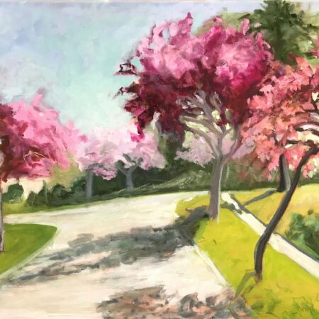 Piera Pugliese - Three Varieties of Crabapple - Oil on canvas - 16”x20”