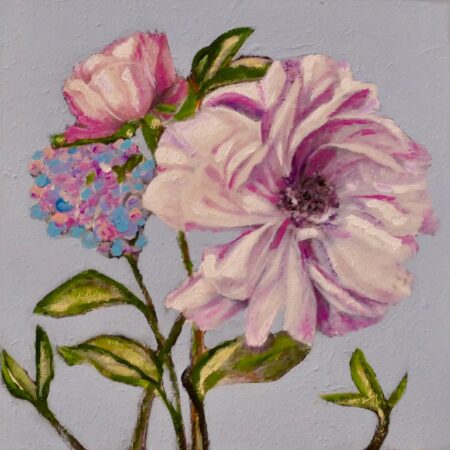 Marnie Cooke - Florals Forever - Acrylic - 12x12