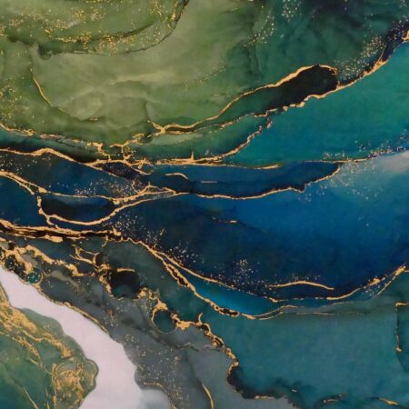 Marnie Cooke - Searching (A) - Textile & Crystals - 40x30