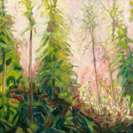 Piera Pugliese - Where the Light Shines Through - Oil on canvas - 24" x 36" x 1.5"