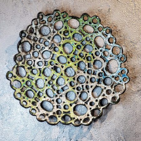 Elena Kuznetsova - The Cloudy Morning - Ceramics - 10'' x 10'' x 1.5''