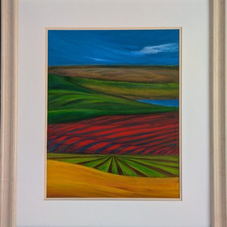 Linda Murphy - Fields of Plenty - Acrylic on canvas - 29'' x 25'' x 1''