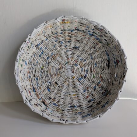 Fabienne Good - Vessel 2 - Paper sculpture - 2.75'' x 14'' x 14''