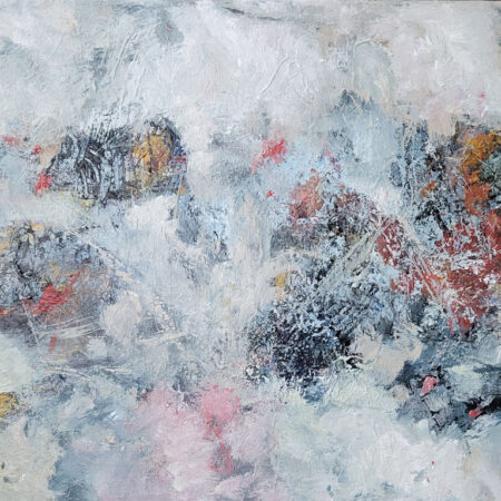 Suzanne Walsh - Winter's Fury - Acrylic - 30'' x 40'' x 1.5''