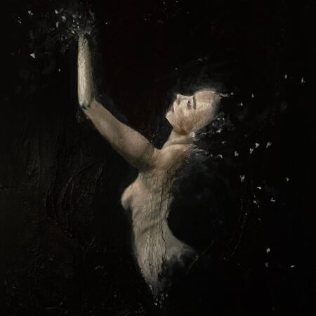 Sidney Ho - Tenebroso - Oil - 30'' x 24'' x 1.5''