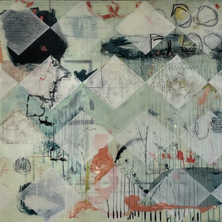 Susan Henry Scott - Gamma - Acrylic - 42'' x 48'' x 1.5''