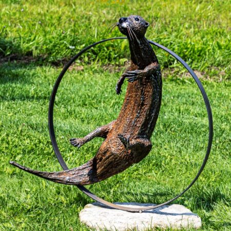 Courtney Chard - Ringmaster - Welded steel - 37” x 36” x 17”