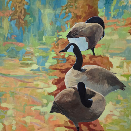 Wayne Hudson - Common Beauty - Acrylic on Canvas - 36x36x1.5