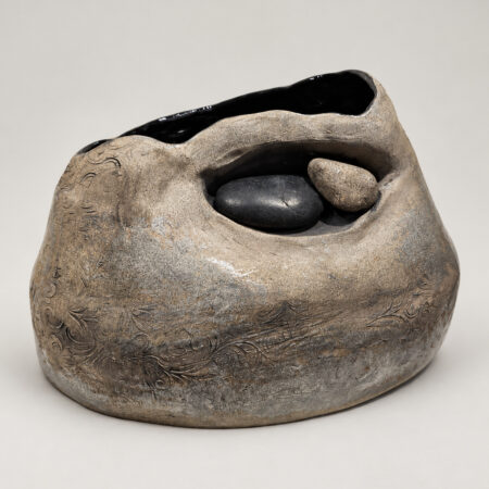 Karen Brown - A River Held - Ceramics - 7 × 10 × 7