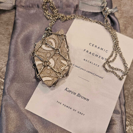 Karen Brown - Ceramic Fragment Necklace - Ceramics