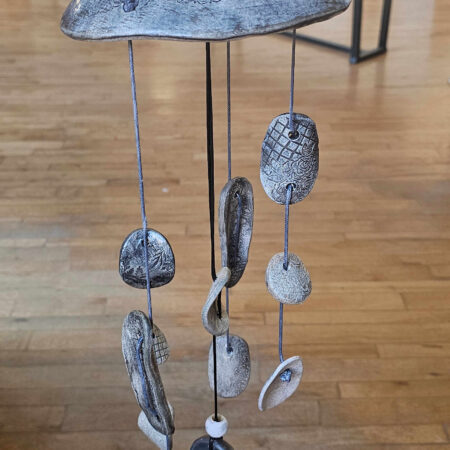 Karen Brown - Ceramic Wind Chime - Ceramics